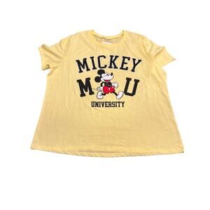 Mickey Mouse Disney shirt NWT womens size 2X XXL Mickey university